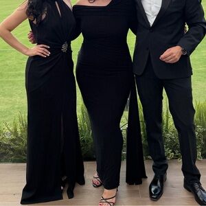 Club L London Elegant Black Dresses - Valina